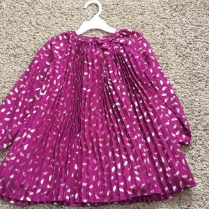 Cherokee gold and wine dress